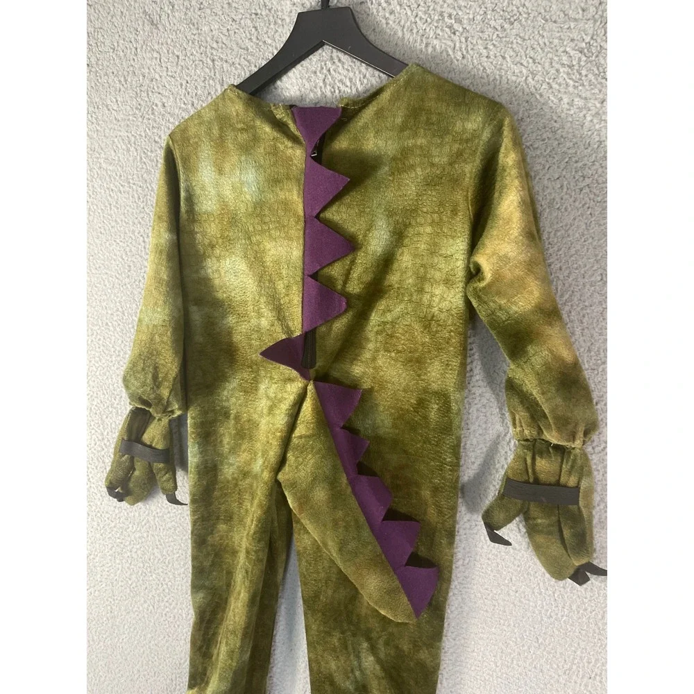 Forum Novelties Kids Green Tie-Dye Dinosaur Dragon Costume Jumpsuit One Size